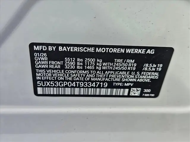 2026 BMW X3 - $54,904