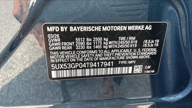 2026 BMW X3 30 xDrive