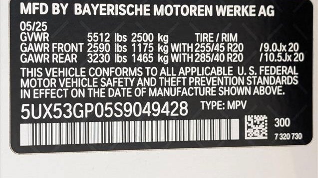 2025 BMW X3 30 xDrive