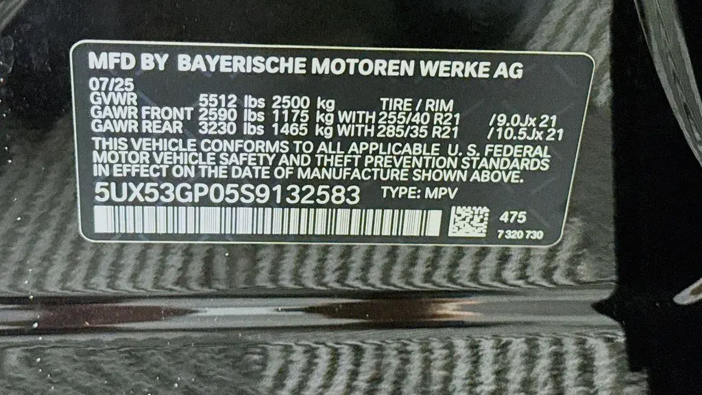 2025 BMW X3 30 xDrive