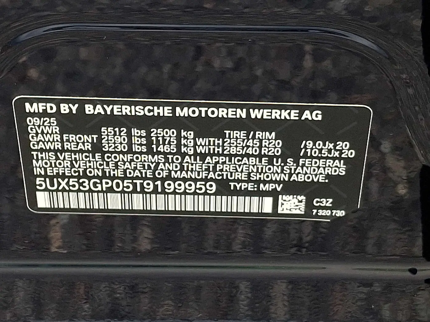 2026 BMW X3 - $50,947