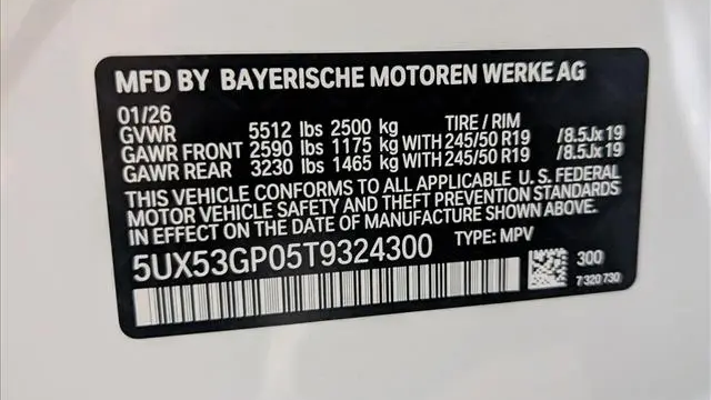 2026 BMW X3 30 xDrive