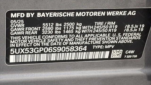 2025 BMW X3 30 xDrive