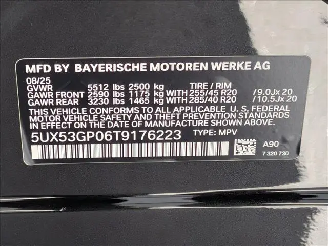 2026 BMW X3 - $52,684