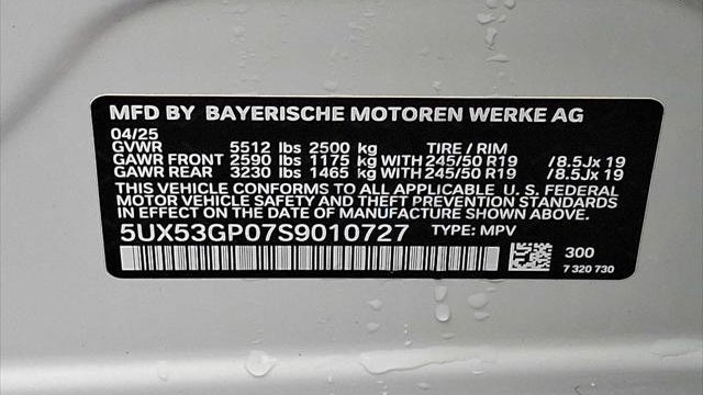 2025 BMW X3 30 xDrive