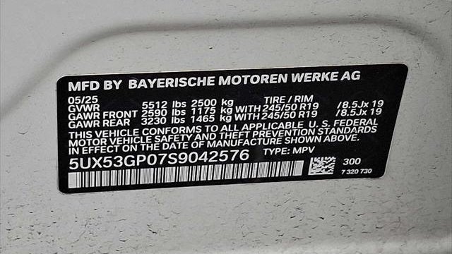 2025 BMW X3 30 xDrive