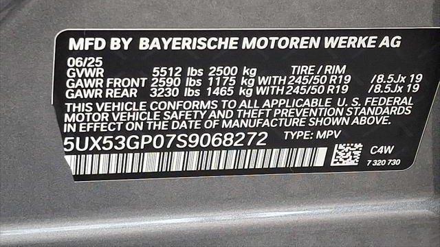 2025 BMW X3 30 xDrive