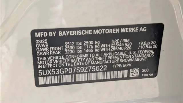 2025 BMW X3 30 xDrive