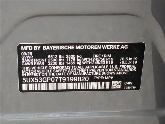 2026 BMW X3 - $53,424