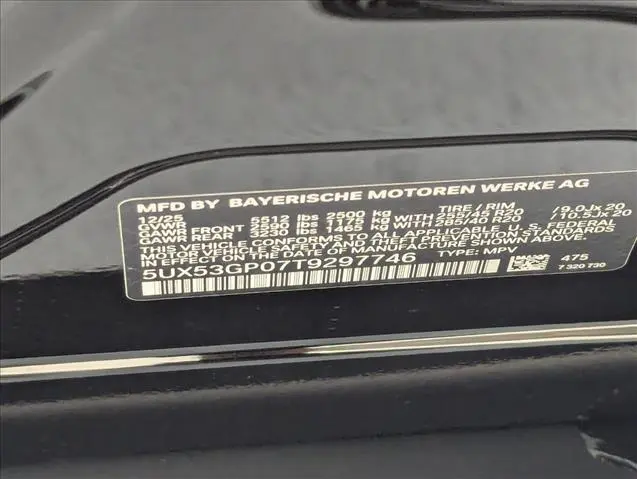 2026 BMW X3 - $54,609