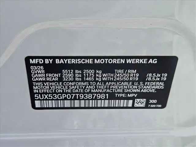 2026 BMW X3 - $51,744