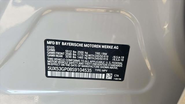 2025 BMW X3 30 xDrive
