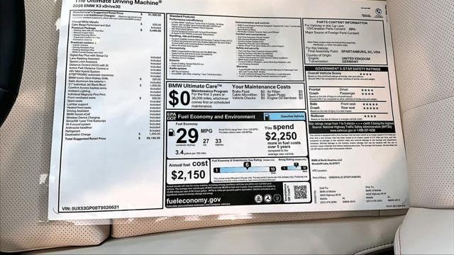2026 BMW X3 30 xDrive