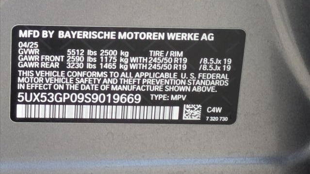 2025 BMW X3 30 xDrive