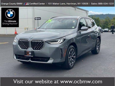 2025 BMW X3 AWD 30 Xdrive 4DR Sports Activity Vehicle