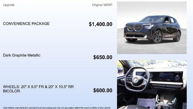 2025 BMW X3 30 xDrive