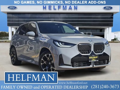 2025 BMW X3 AWD 30 Xdrive 4DR Sports Activity Vehicle
