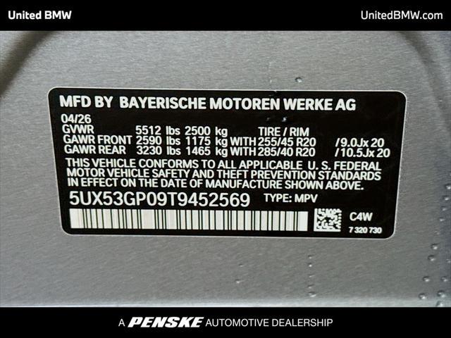 2026 BMW X3 - $57,994