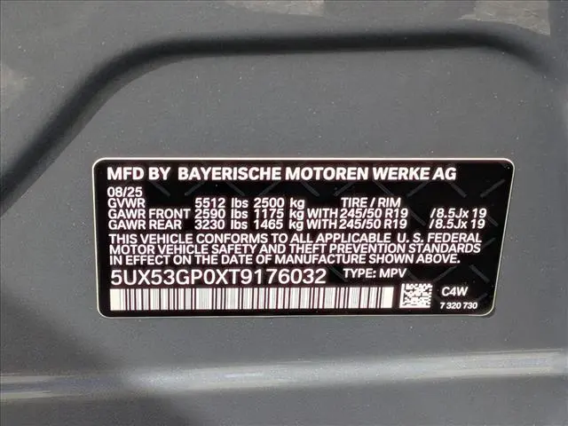 2026 BMW X3 - $52,124