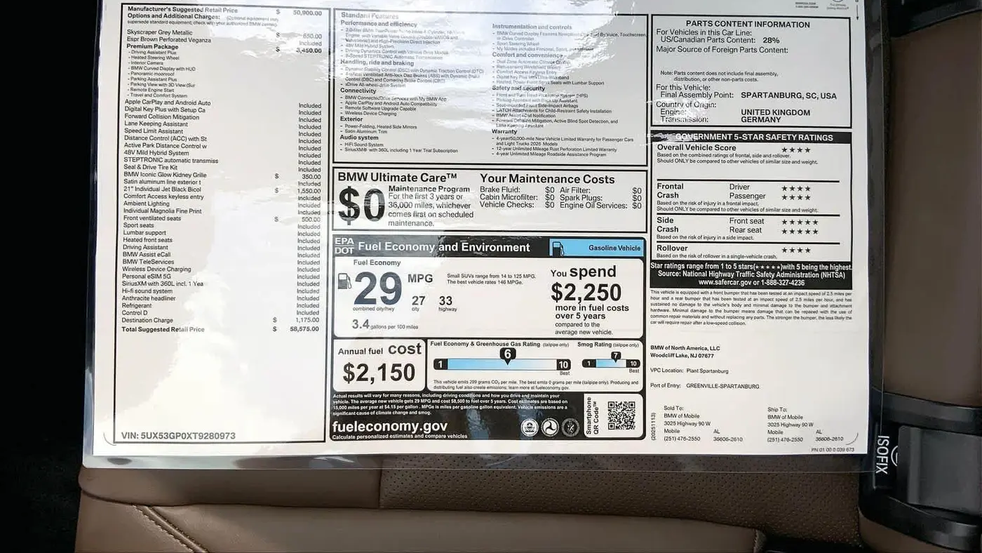2026 BMW X3 30 xDrive