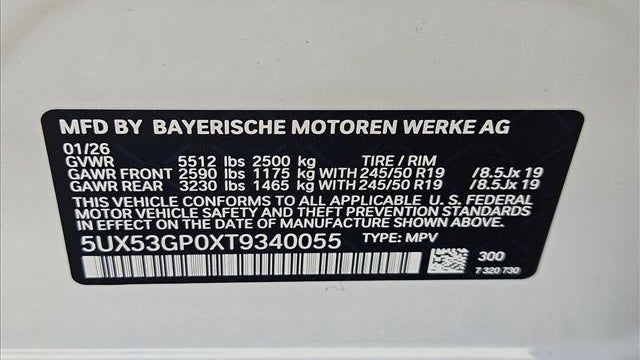 2026 BMW X3 30 xDrive