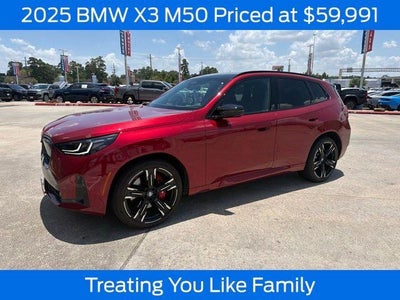 Photo of a 2025 BMW X3 AWD M50 Xdrive 4DR Sports Activity Vehicle for sale
