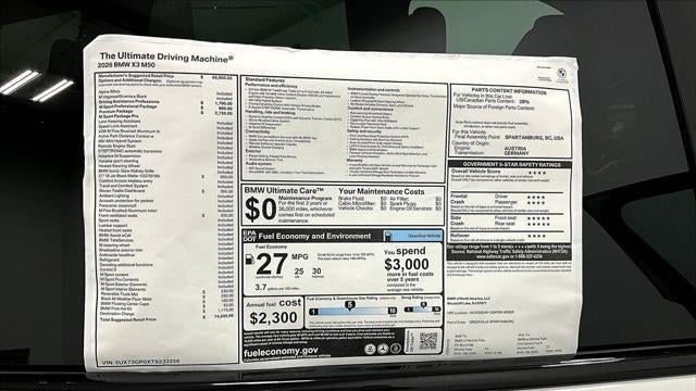 2026 BMW X3 M50 xDrive