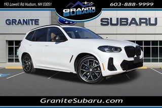 2023 BMW X3 with Mineral White Metallic Exterior