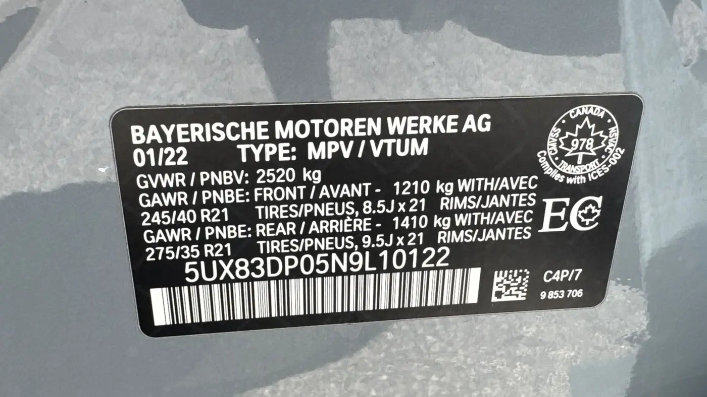 2022 BMW X3 M40i