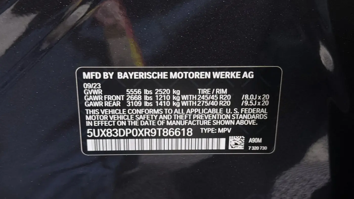 2024 BMW X3 M40i