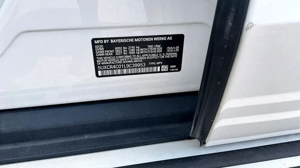 2020 BMW X5 sDrive40i