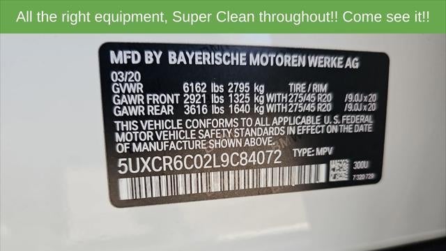 2020 BMW X5 xDrive40i
