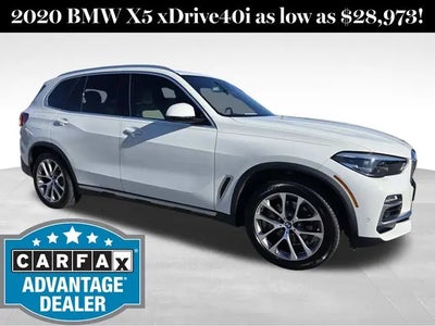 2020 BMW X5 AWD Xdrive40i 4DR Sports Activity Vehicle