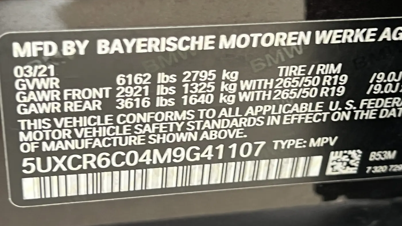 2021 BMW X5 xDrive40i