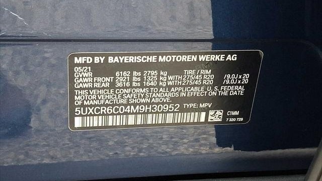 2021 BMW X5 xDrive40i