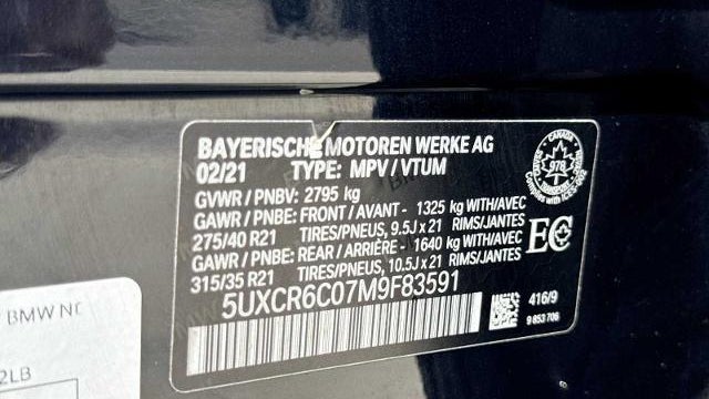 2021 BMW X5 xDrive40i