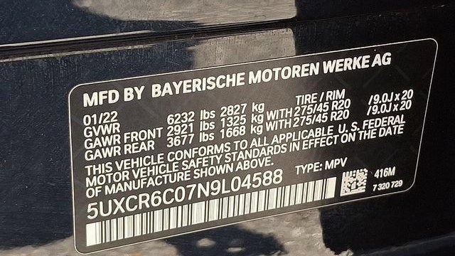 2022 BMW X5 xDrive40i