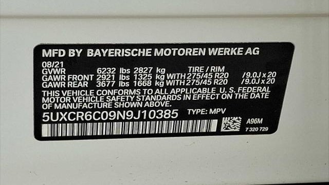 2022 BMW X5 xDrive40i