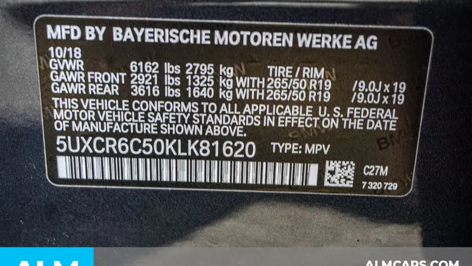 2019 BMW X5 xDrive40i