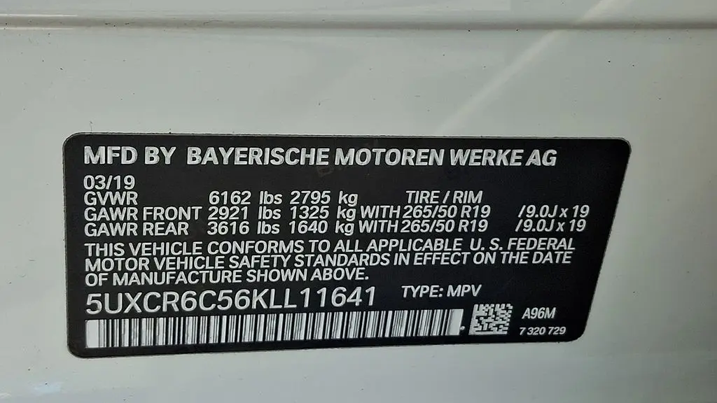 2019 BMW X5 xDrive40i