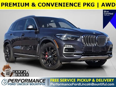 2019 BMW X5 AWD Xdrive40i 4DR Sports Activity Vehicle