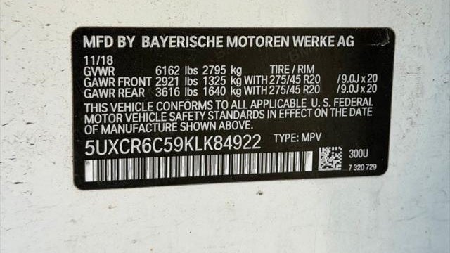 2019 BMW X5 xDrive40i