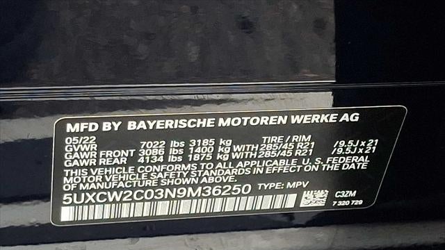 2022 BMW X7 xDrive40i
