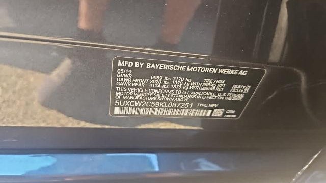 2019 BMW X7 xDrive40i