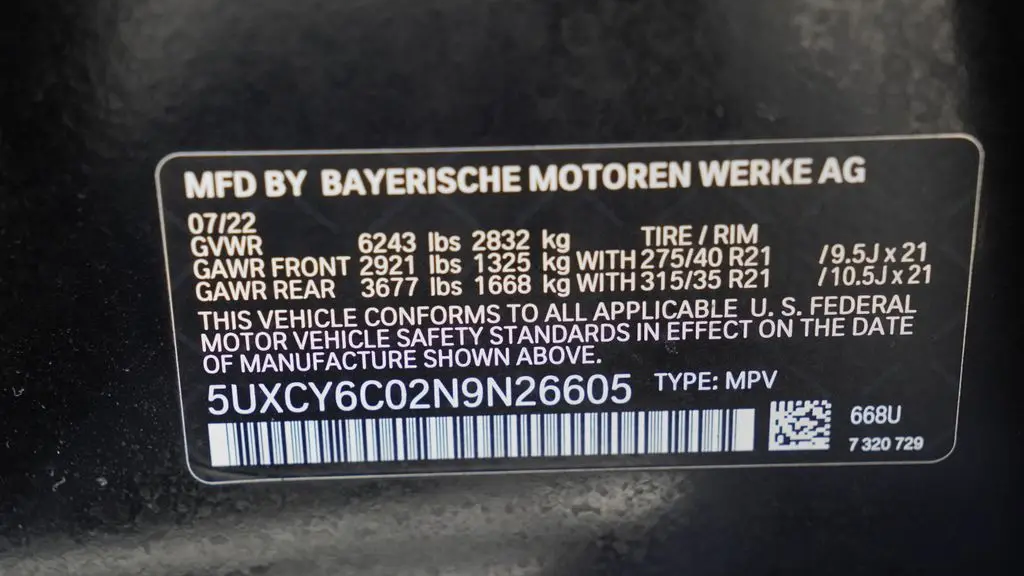 2022 BMW X6 xDrive40i
