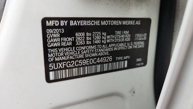 2014 BMW X6 xDrive35i