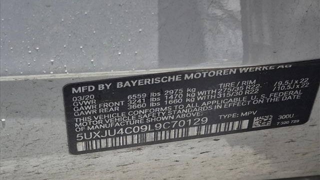 2020 BMW X5 M50i xDrive