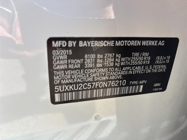 2015 BMW X6 - $14,900
