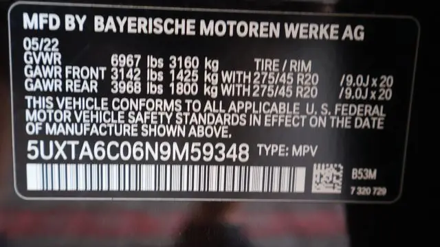 2022 BMW X5 xDrive45e