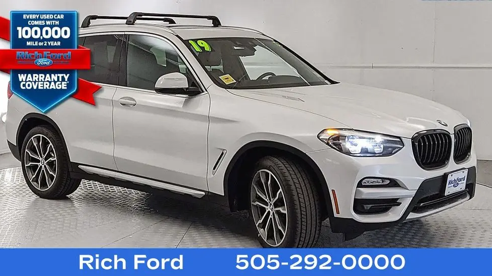 Preowned 2019 BMW X3 sDrive30i for Sale